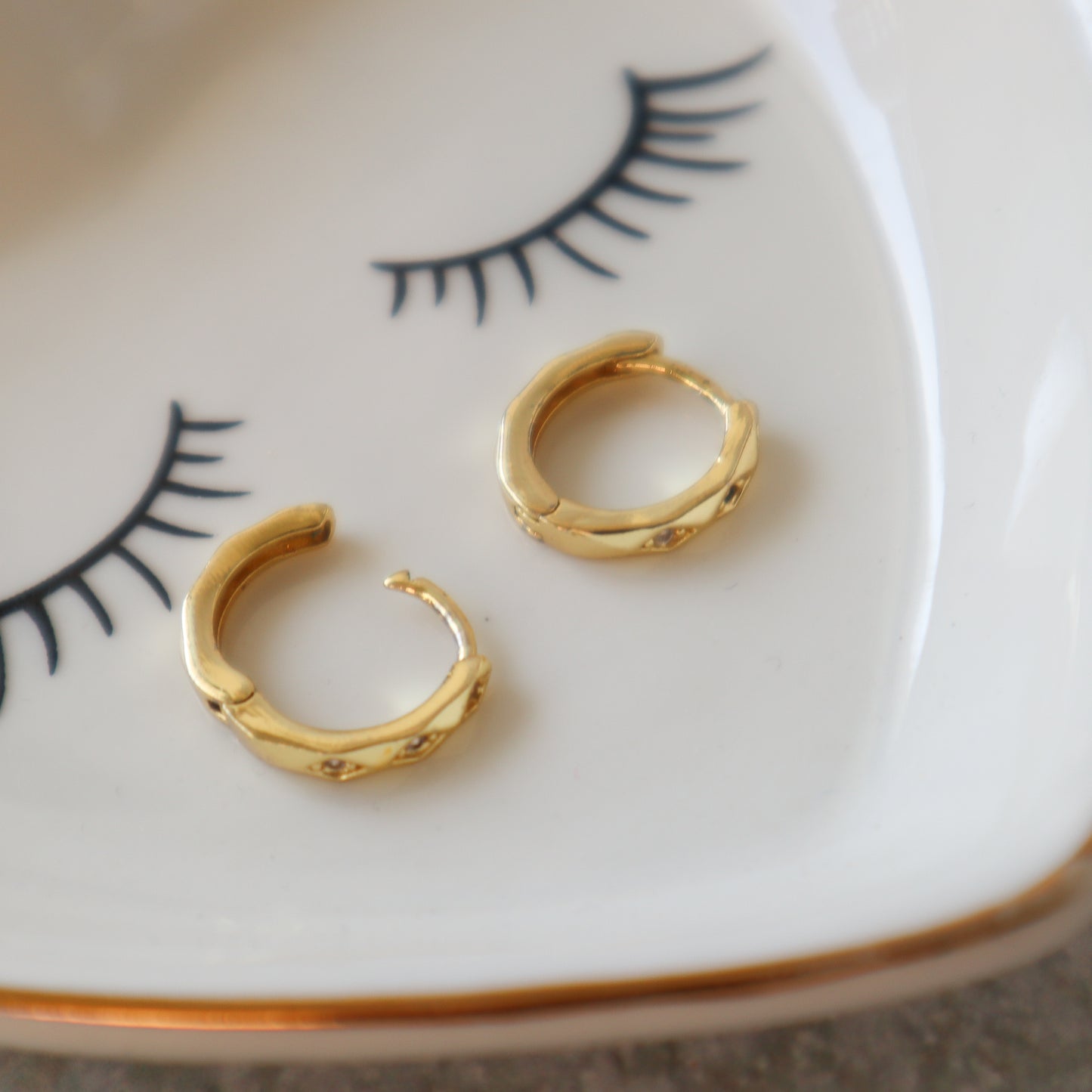 Argollas diamante