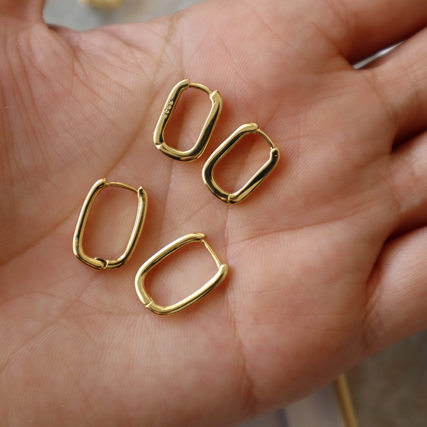 Argollas Basic rectangular