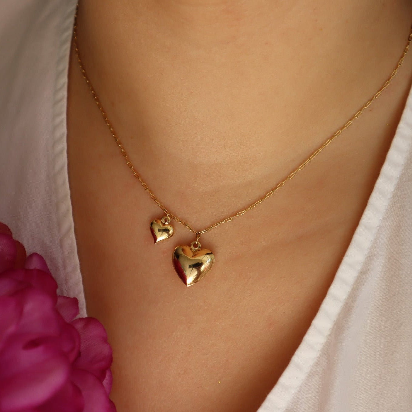 Collar Dos Corazones #EdiciónEspecial
