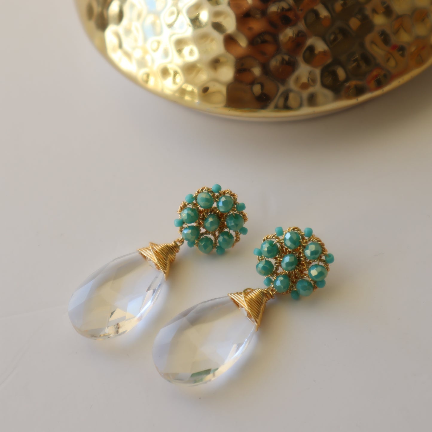 Aros Athena Gold Turquesa