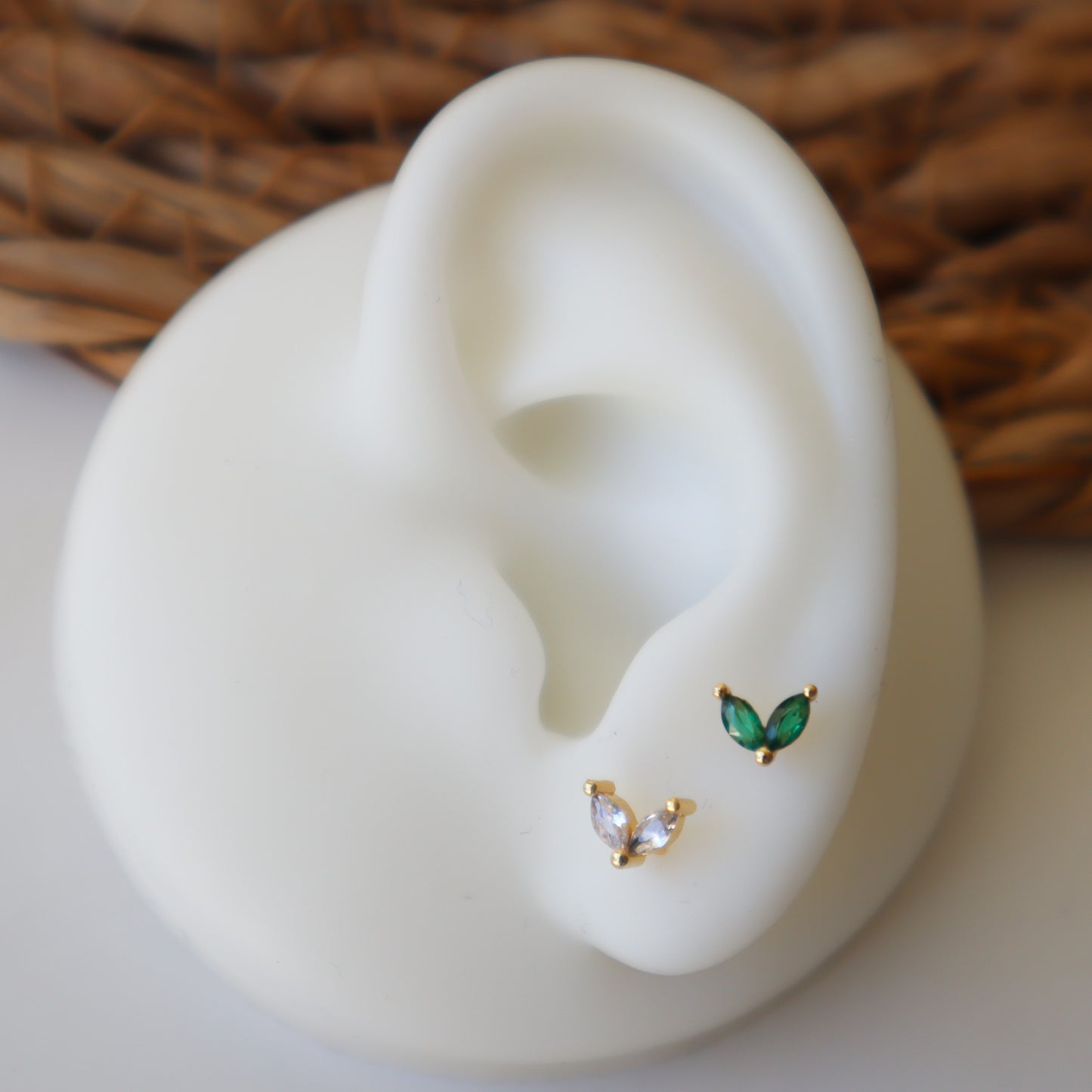 Aros topito mini Hoja