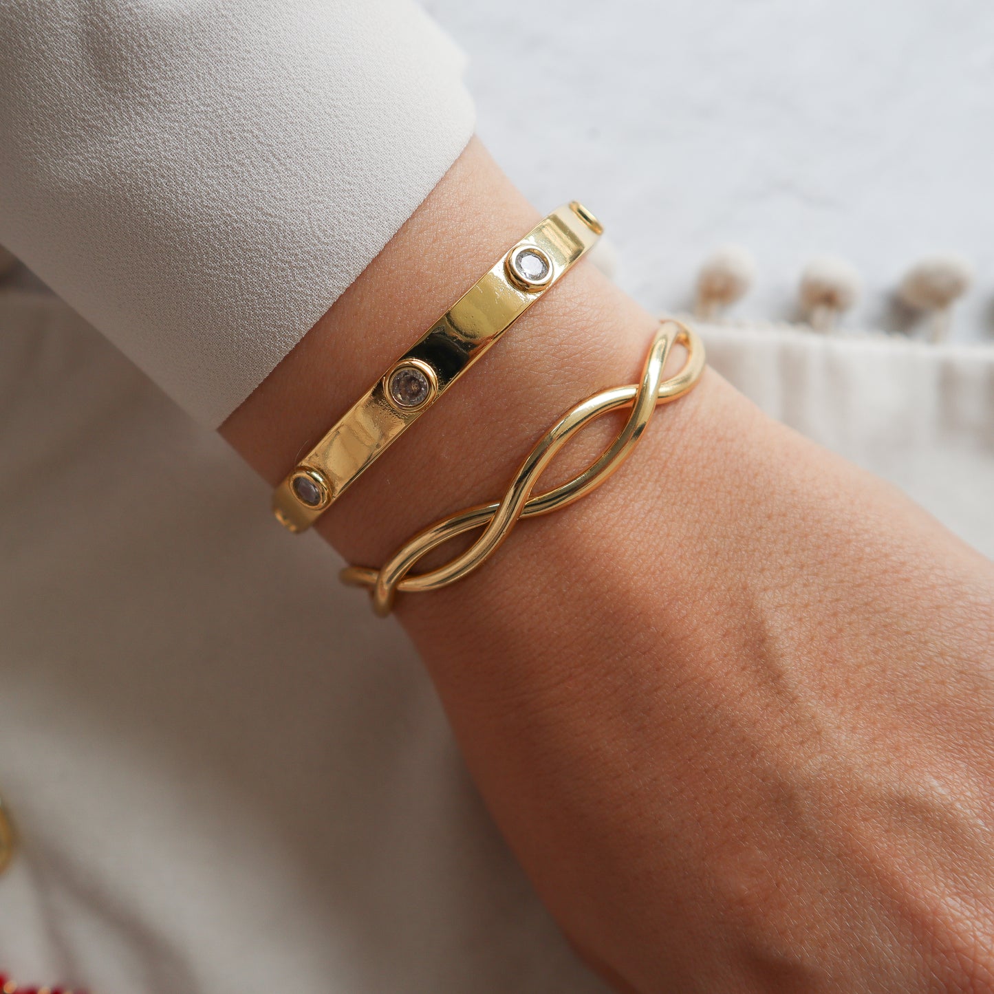 Brazalete Gold circones