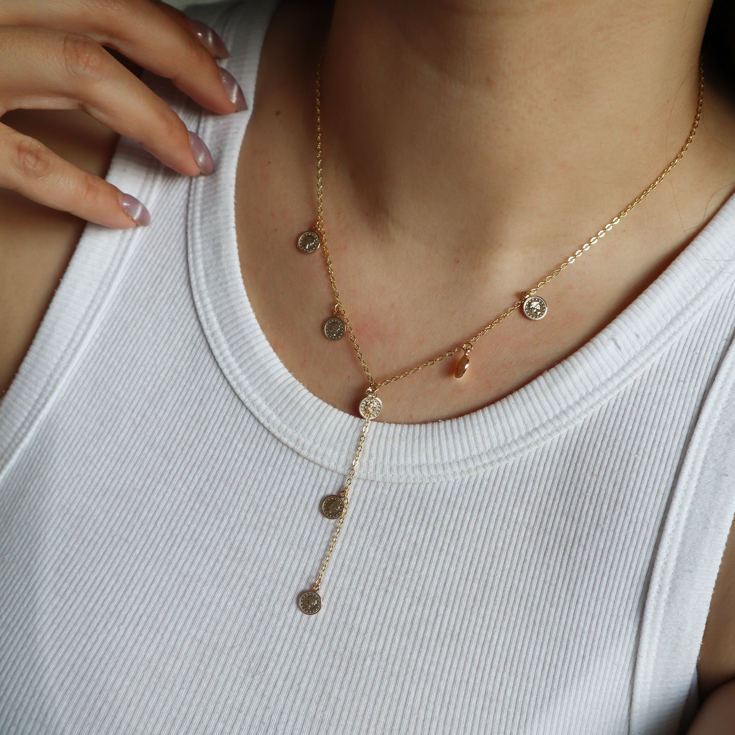 Collar Caterina Moneda griega