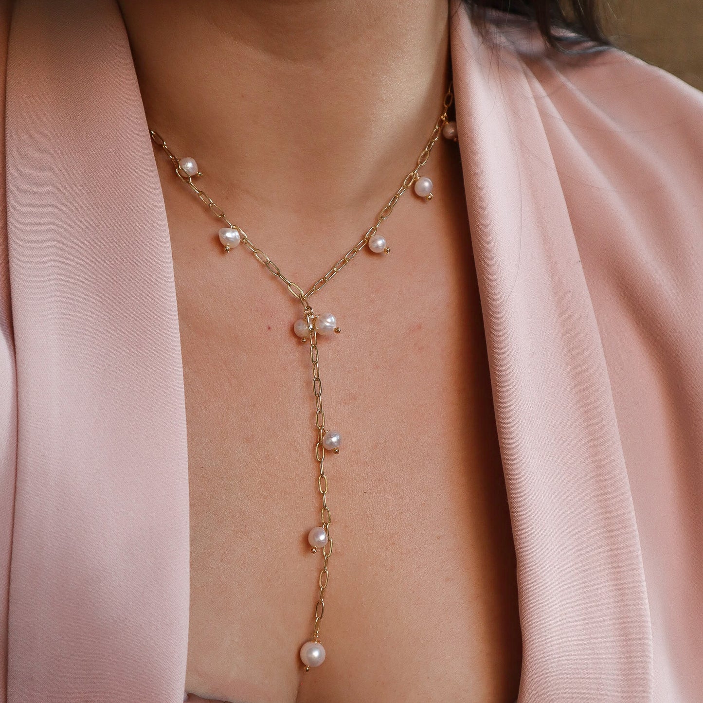 Collar Zarina Perlado