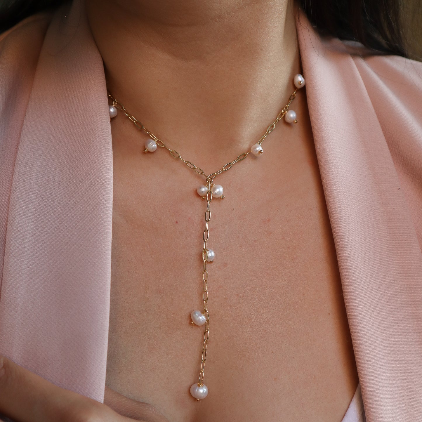Collar Zarina Perlado