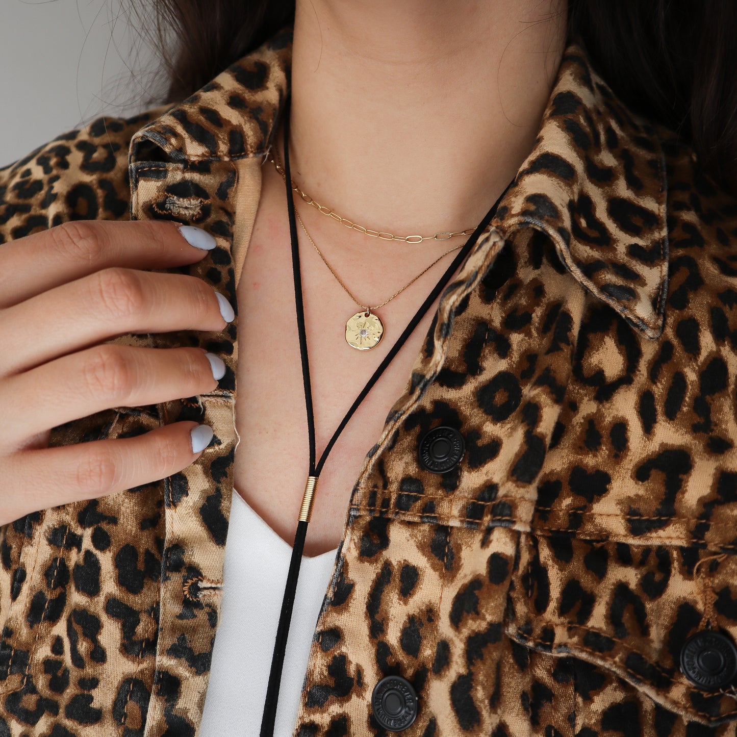 Collar vaquera simple