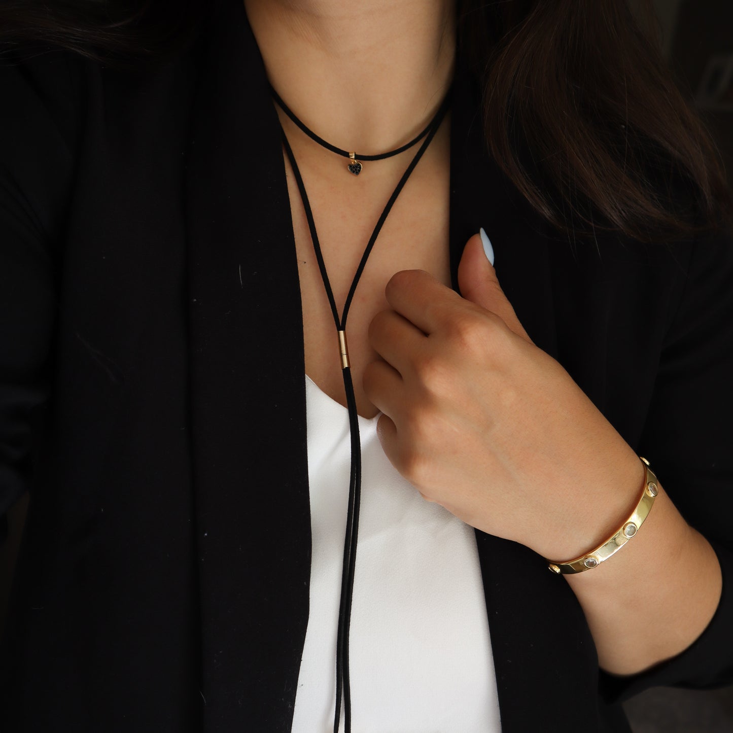 Collar vaquera doble