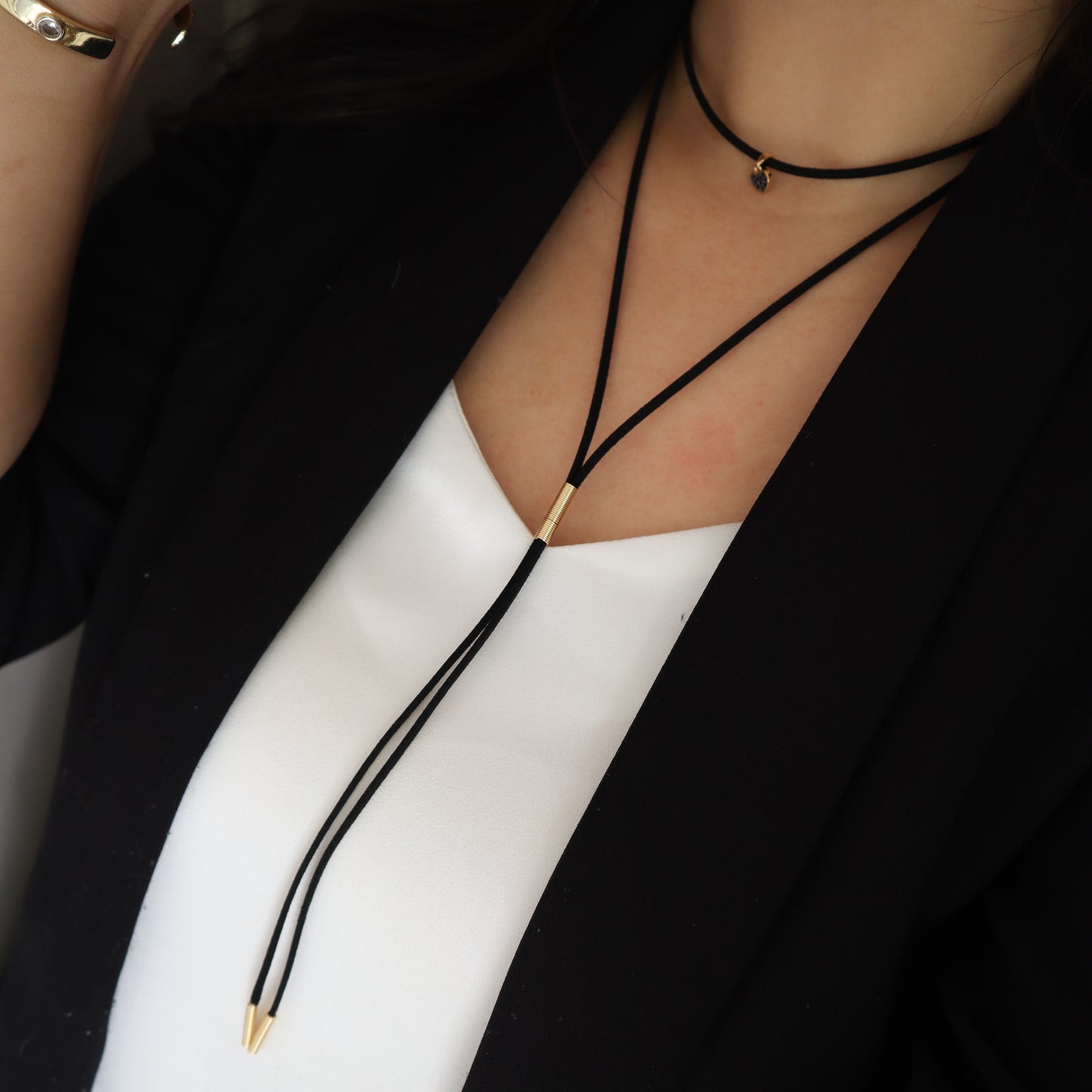 Collar vaquera doble