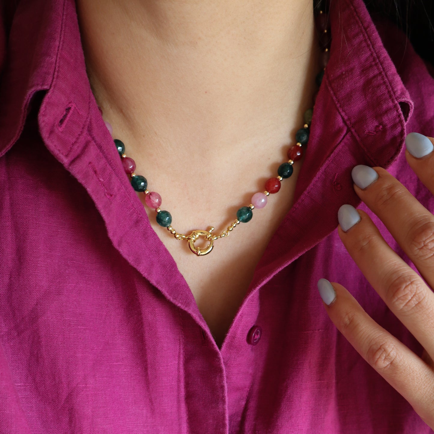 Collar Beatriz Ágata