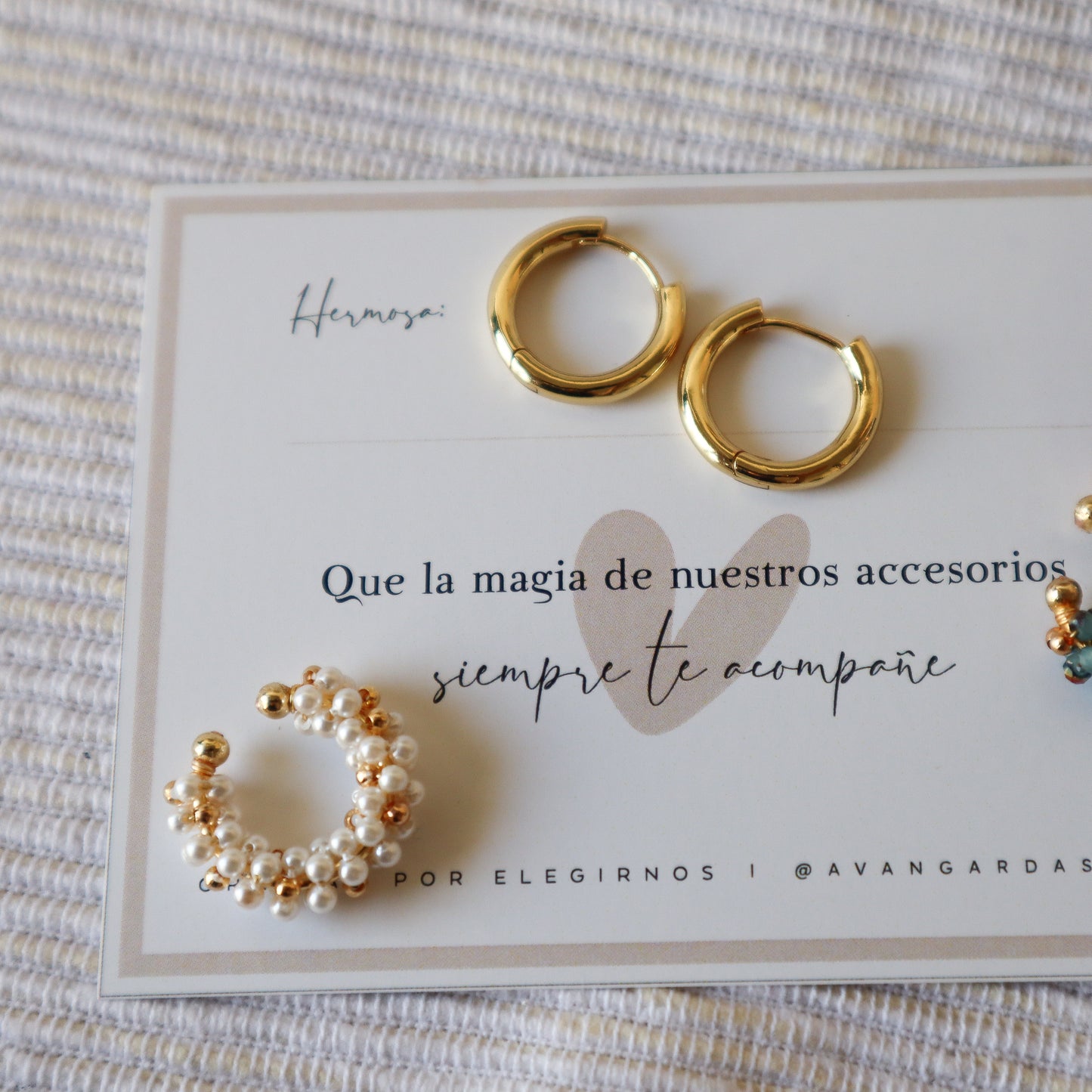 Cuff perlado