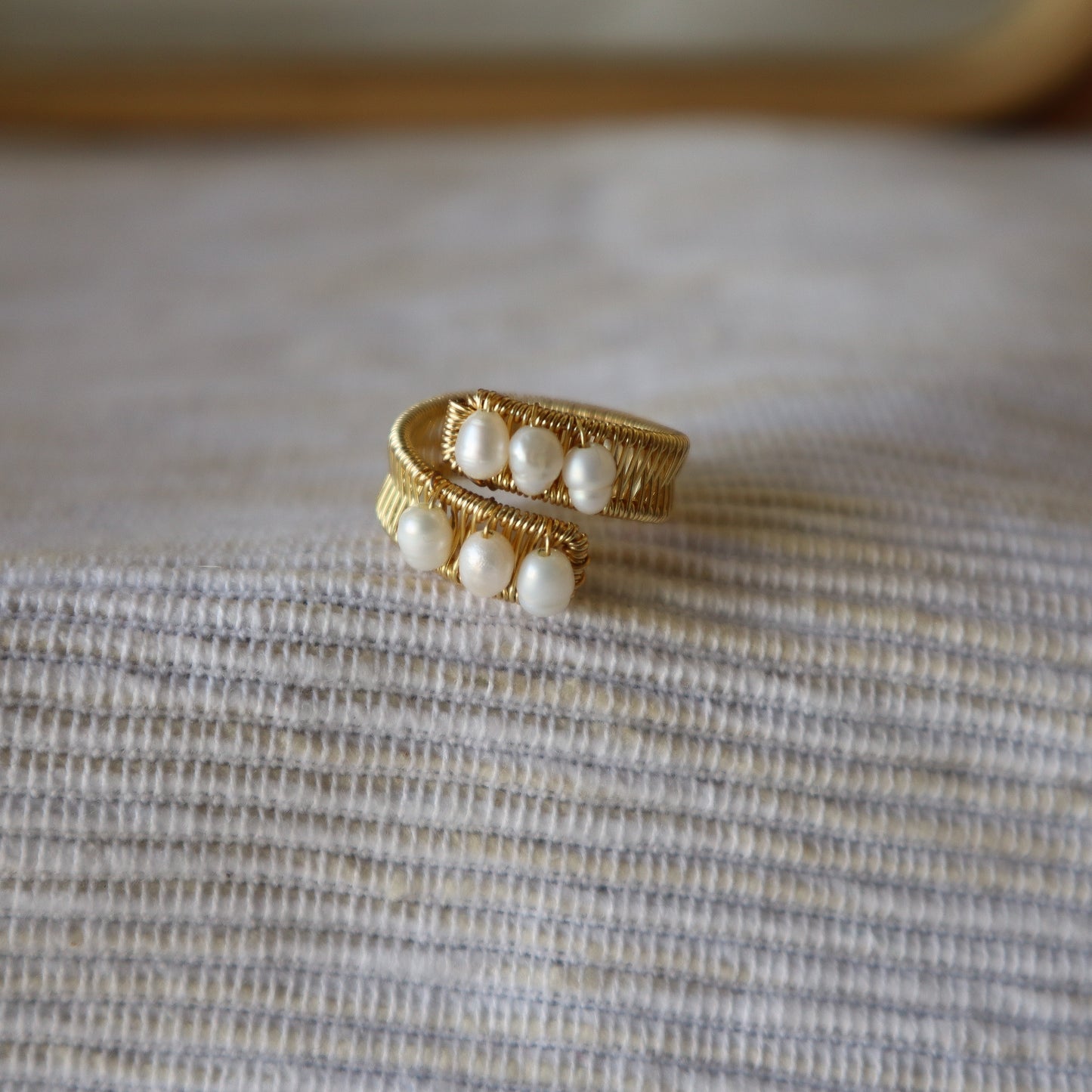 Anillo Perlado