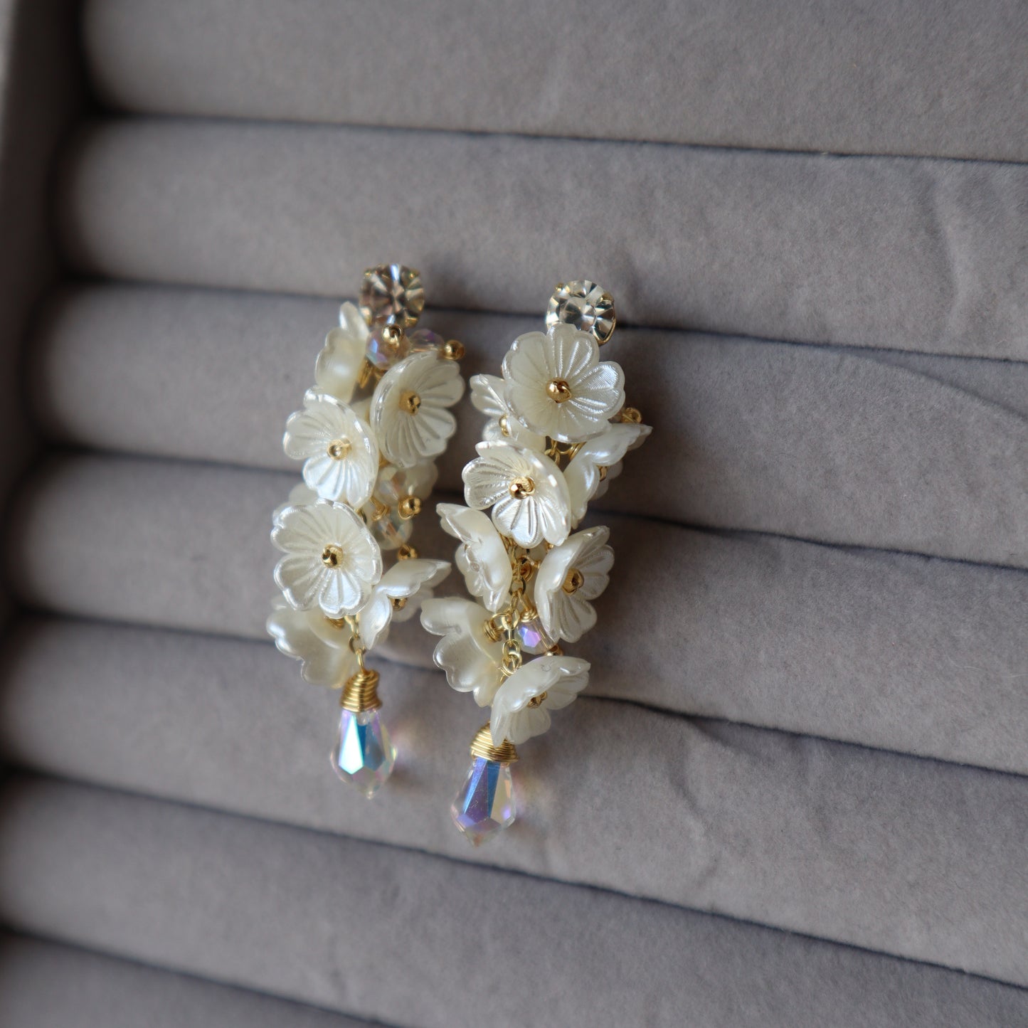 Aros cascada Floreada