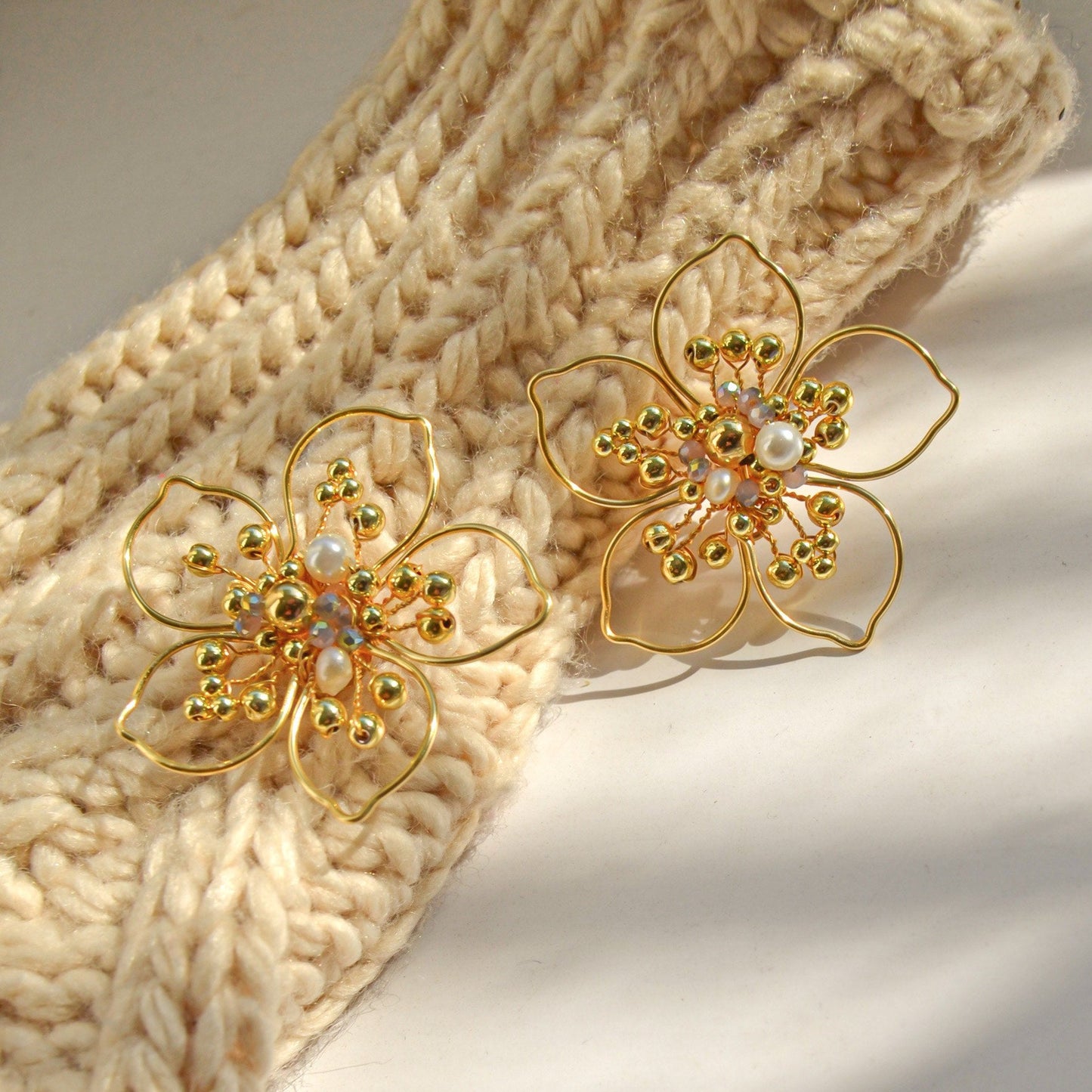 Flores 3D Gold