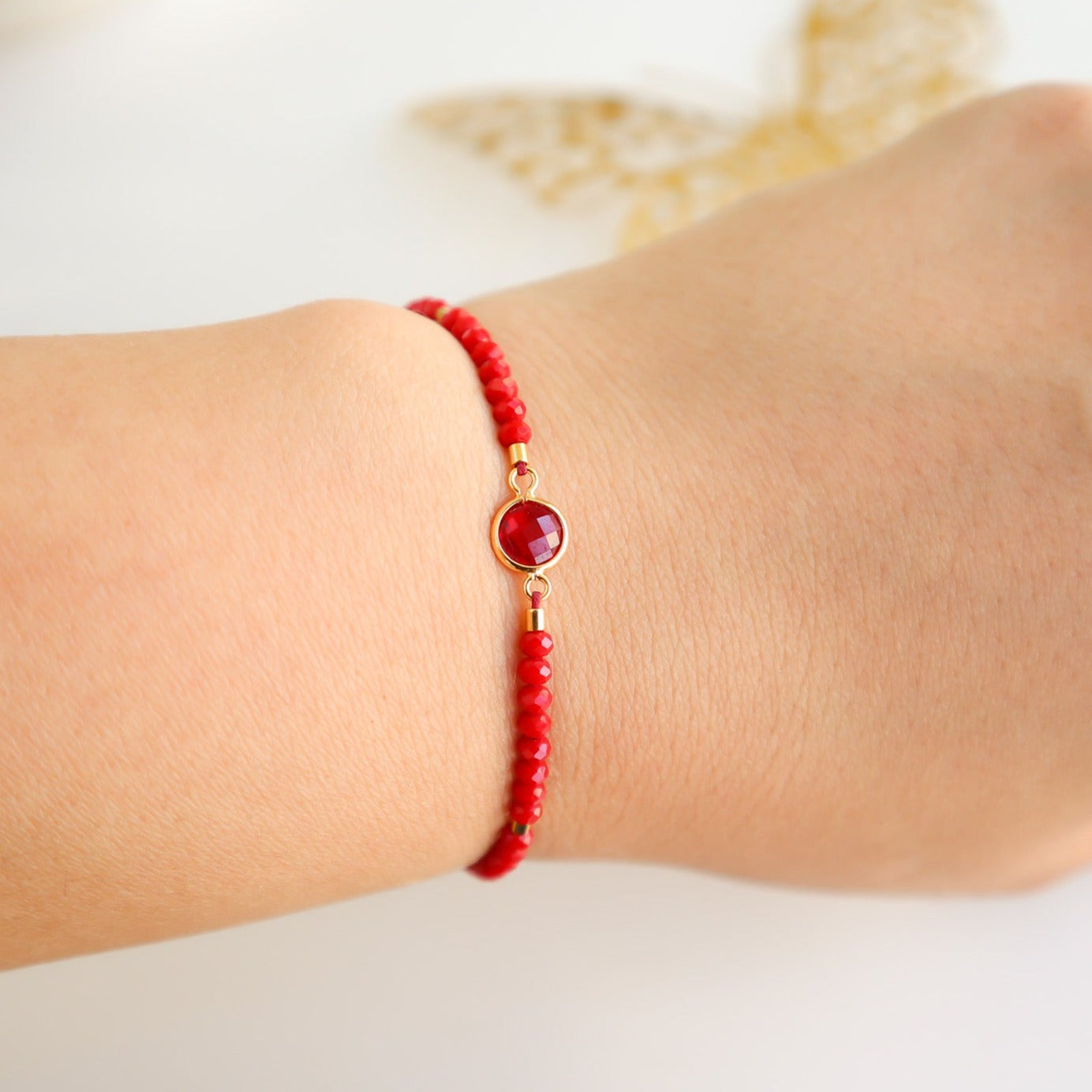 Brazalete Hilo Rojo