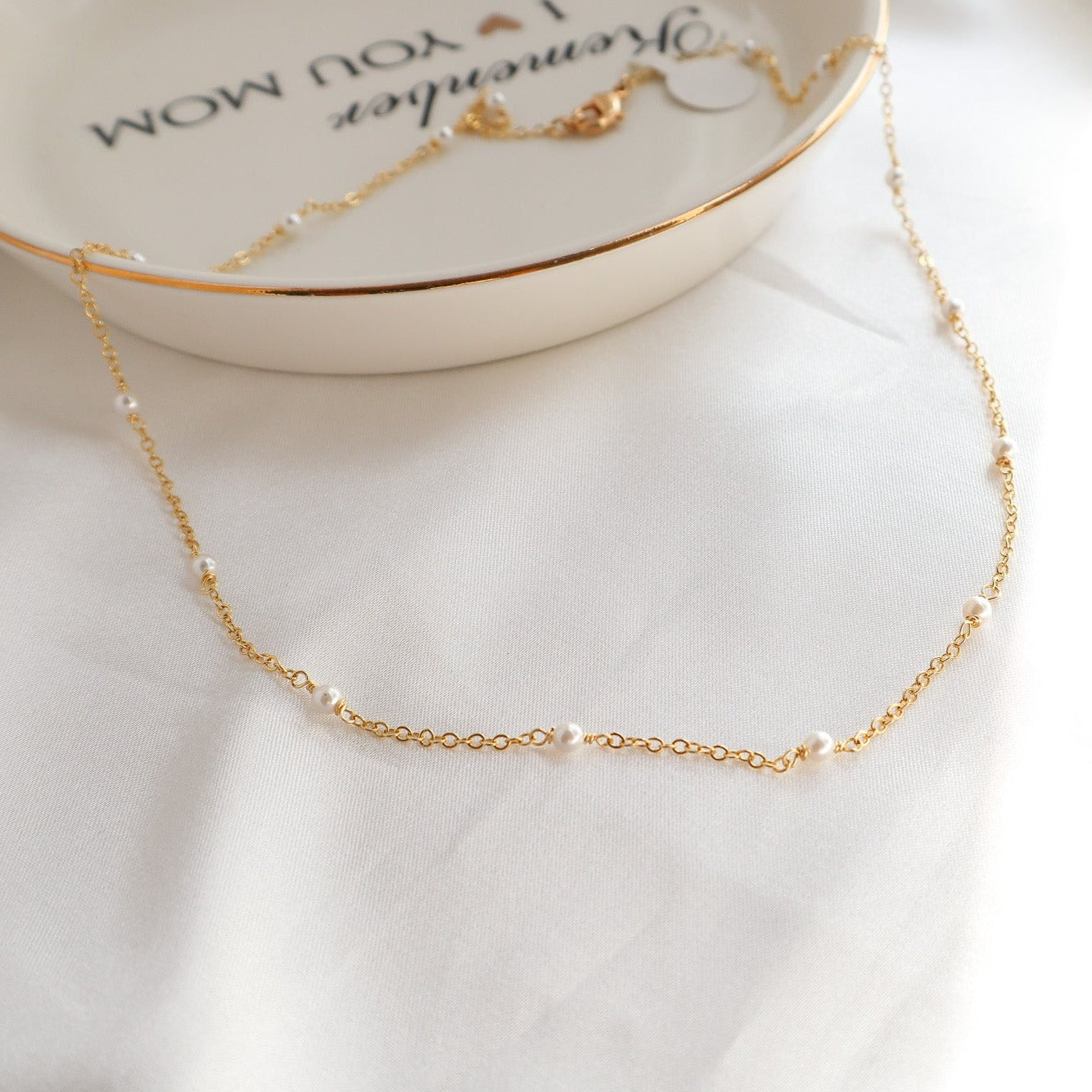 Collar Perlado Intercalado
