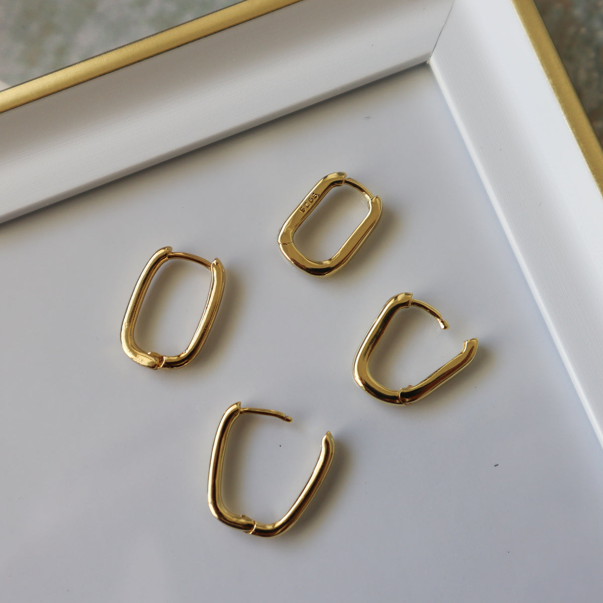 Argollas Basic rectangular