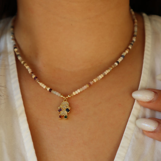 Collar kids agata color