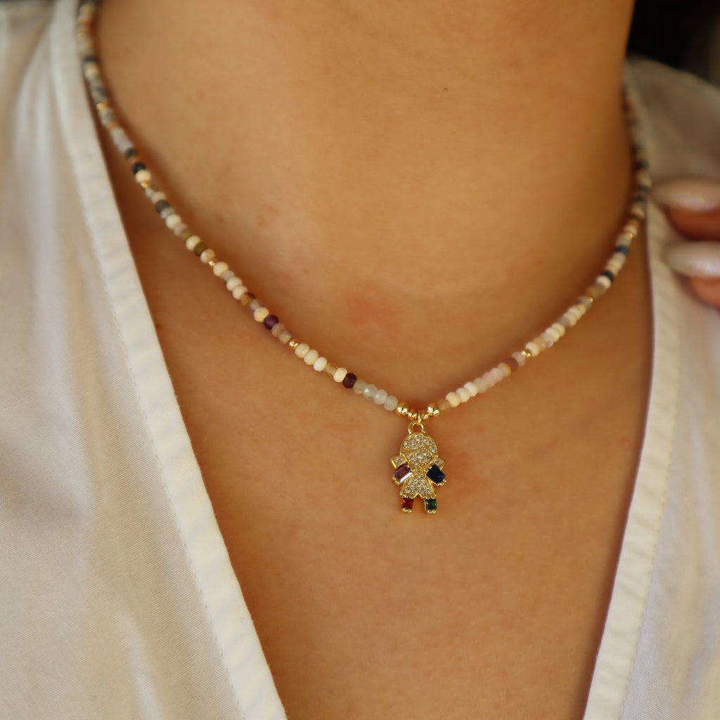 Collar kids agata color