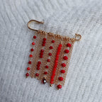 Broche Encanto rojo