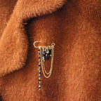 Broche Velour black