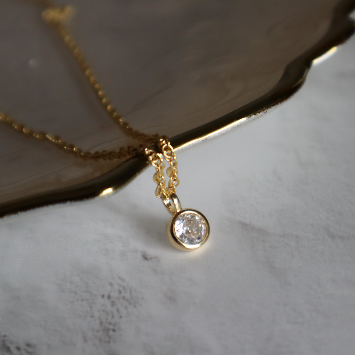 Collar Punto de luz chunky