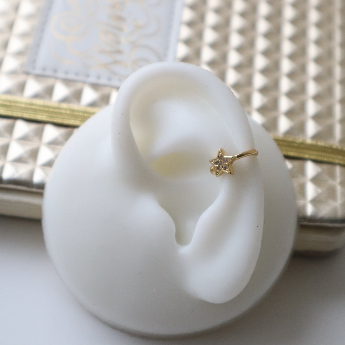 Ear cuff Estrella circonia