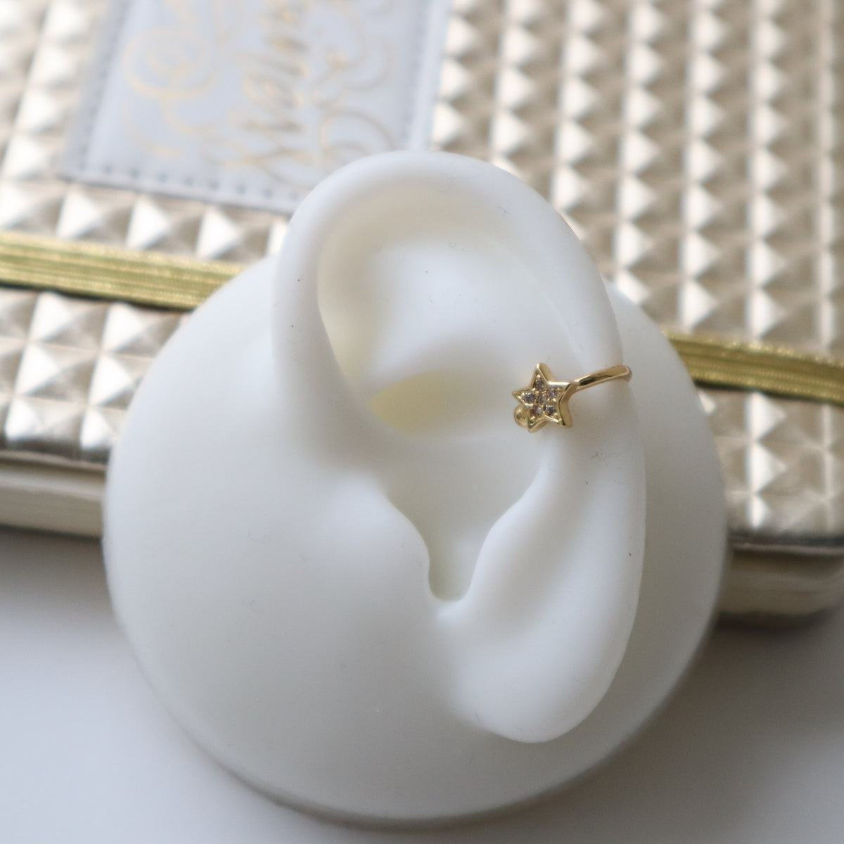 Ear cuff Estrella circonia