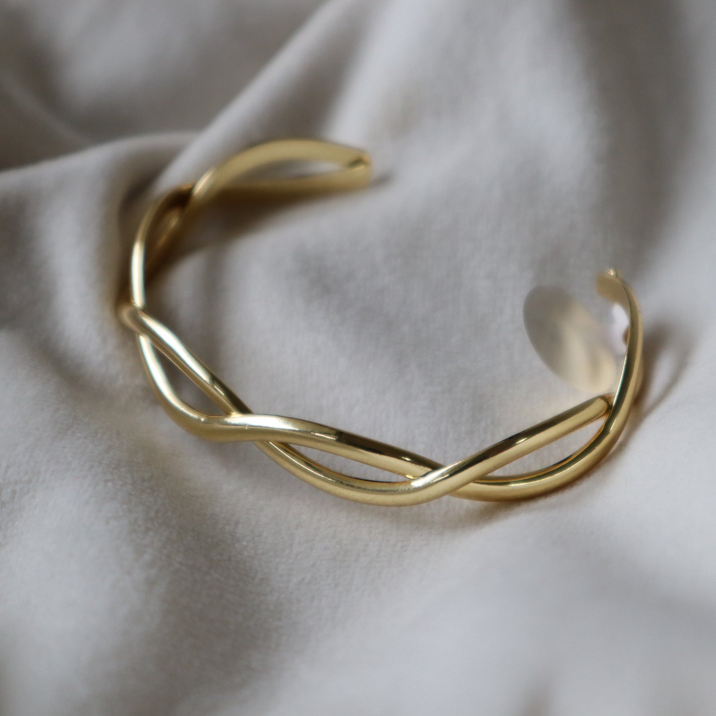Brazalete torneado gold