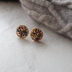 Aros Botón Gold