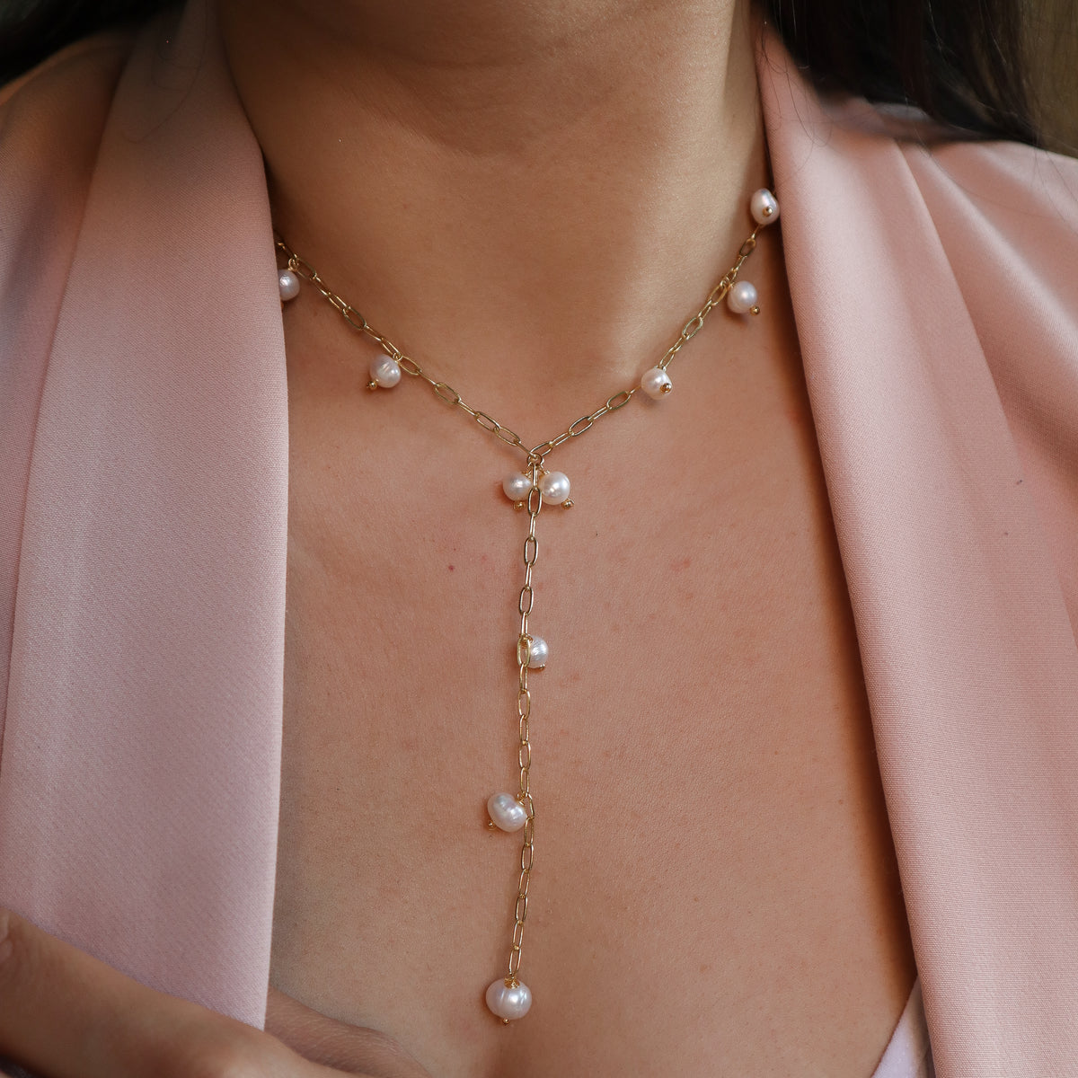 Collar Zarina Perlado