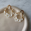 Aros encanto floreado