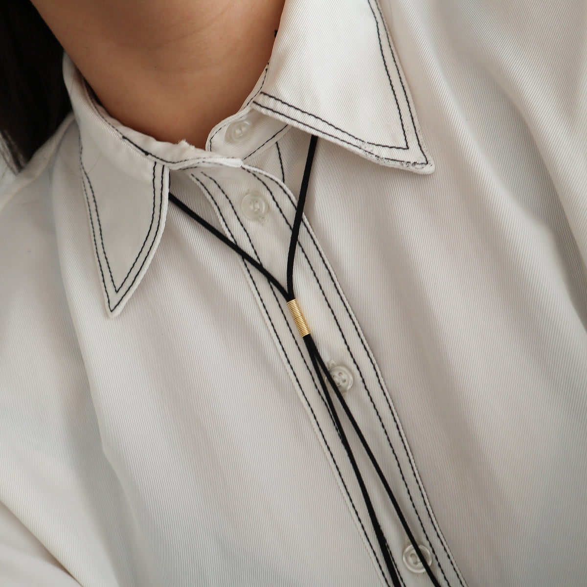Collar vaquera simple