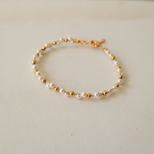 Brazalete Mónaco Perlado