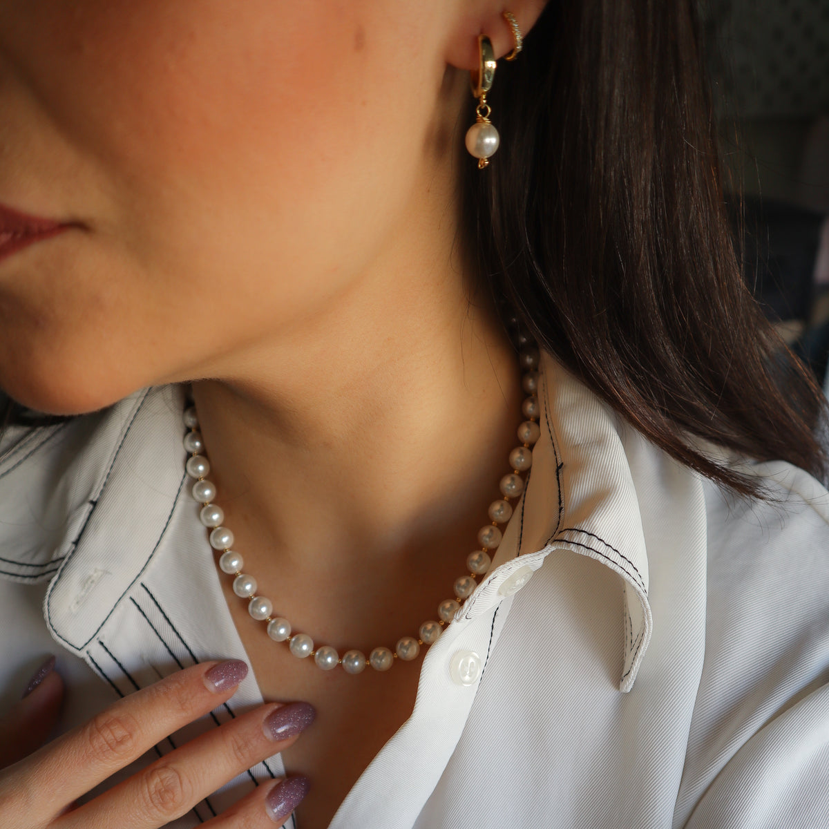 Collar  Mónaco Perlado Shell