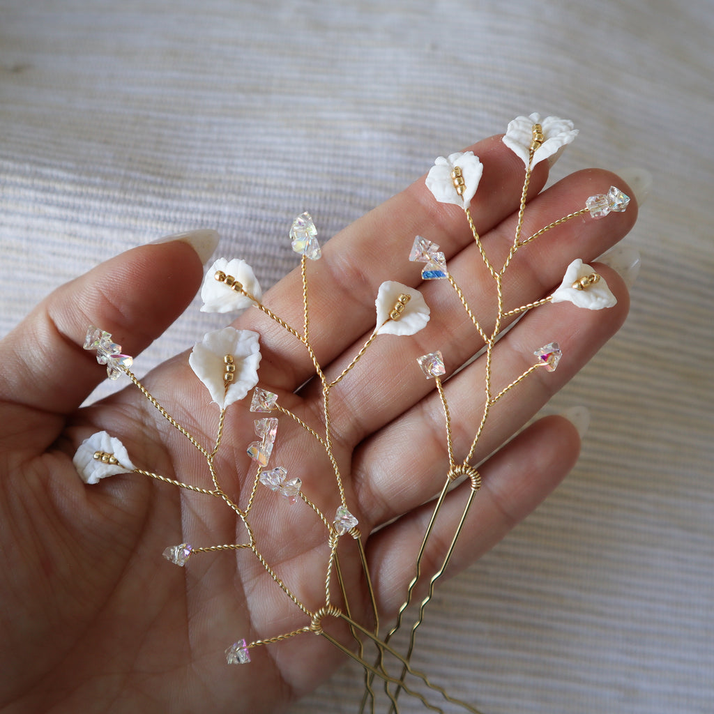 Set tocado Flower