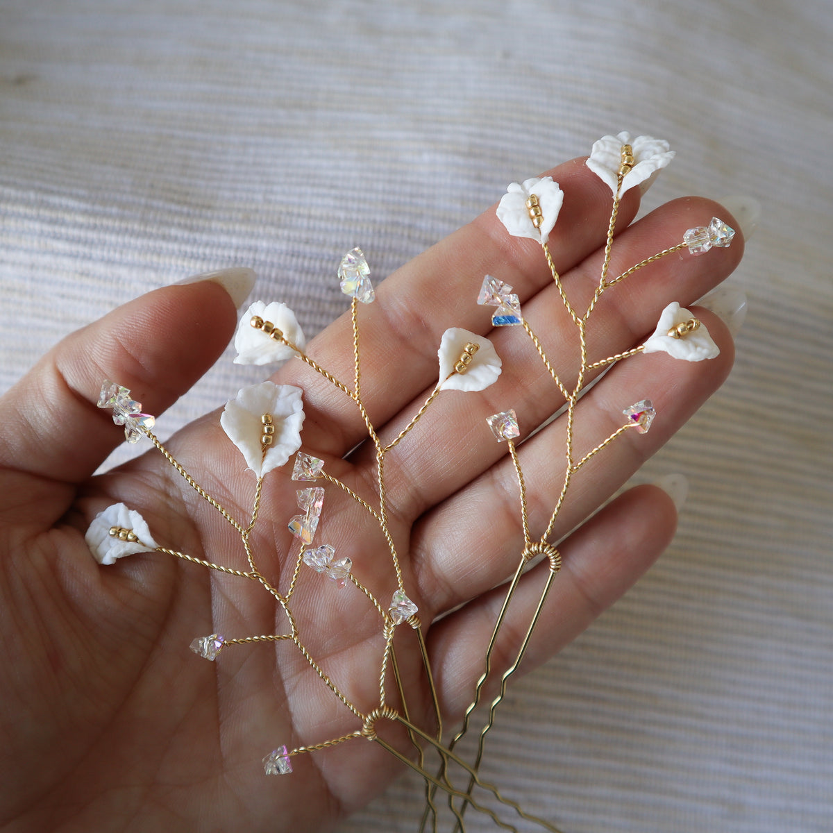 Set tocado Flower