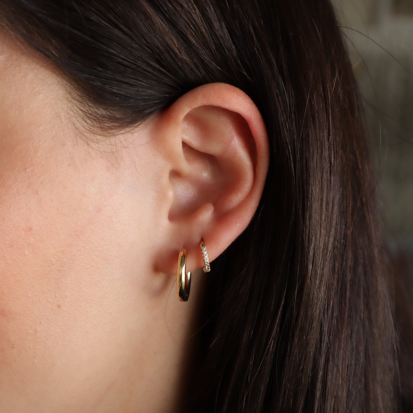 Argolla basica dorada