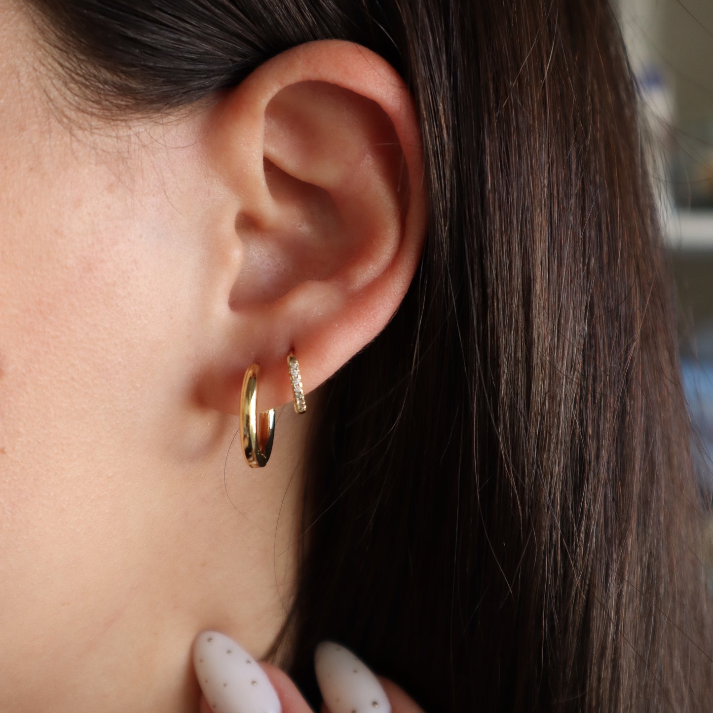 Argolla basica dorada