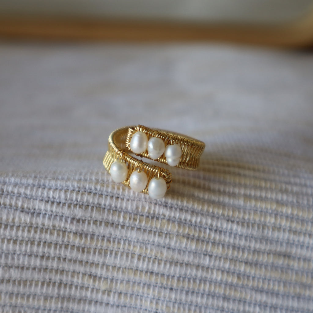 Anillo Perlado