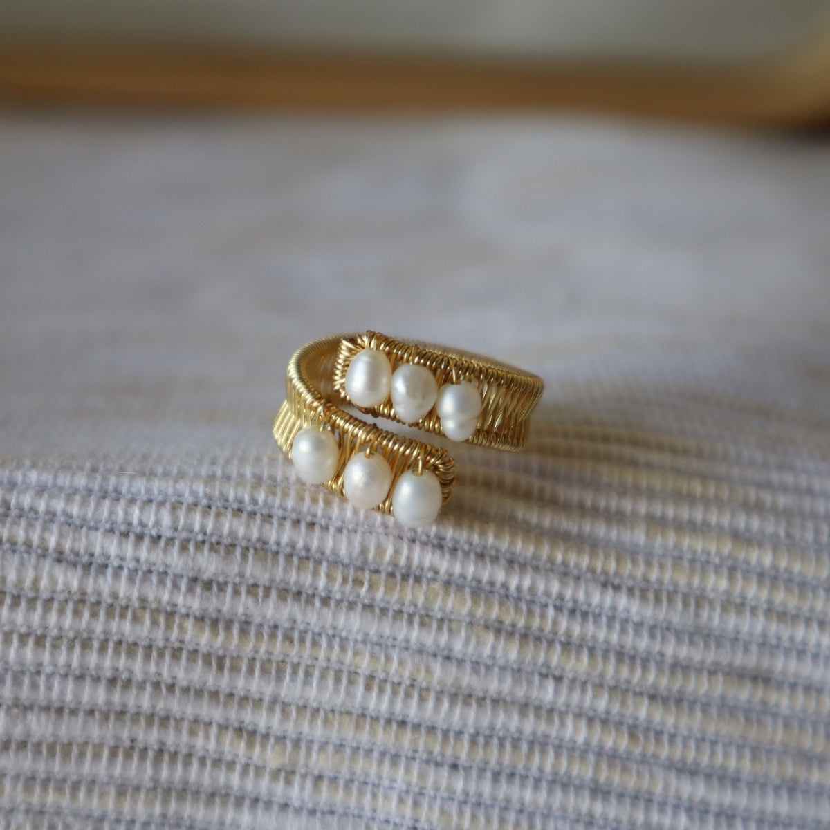 Anillo Perlado