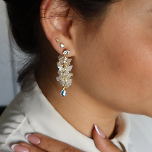 Aros cascada Floreada