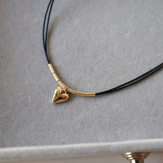 Choker Black Gold