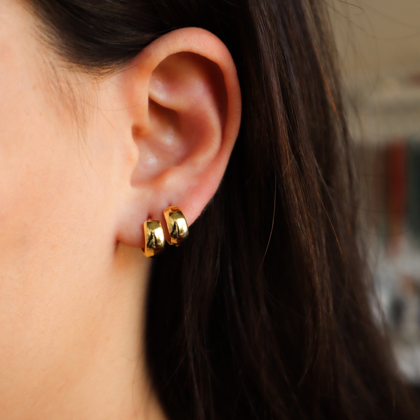 Argollas mini gruesa