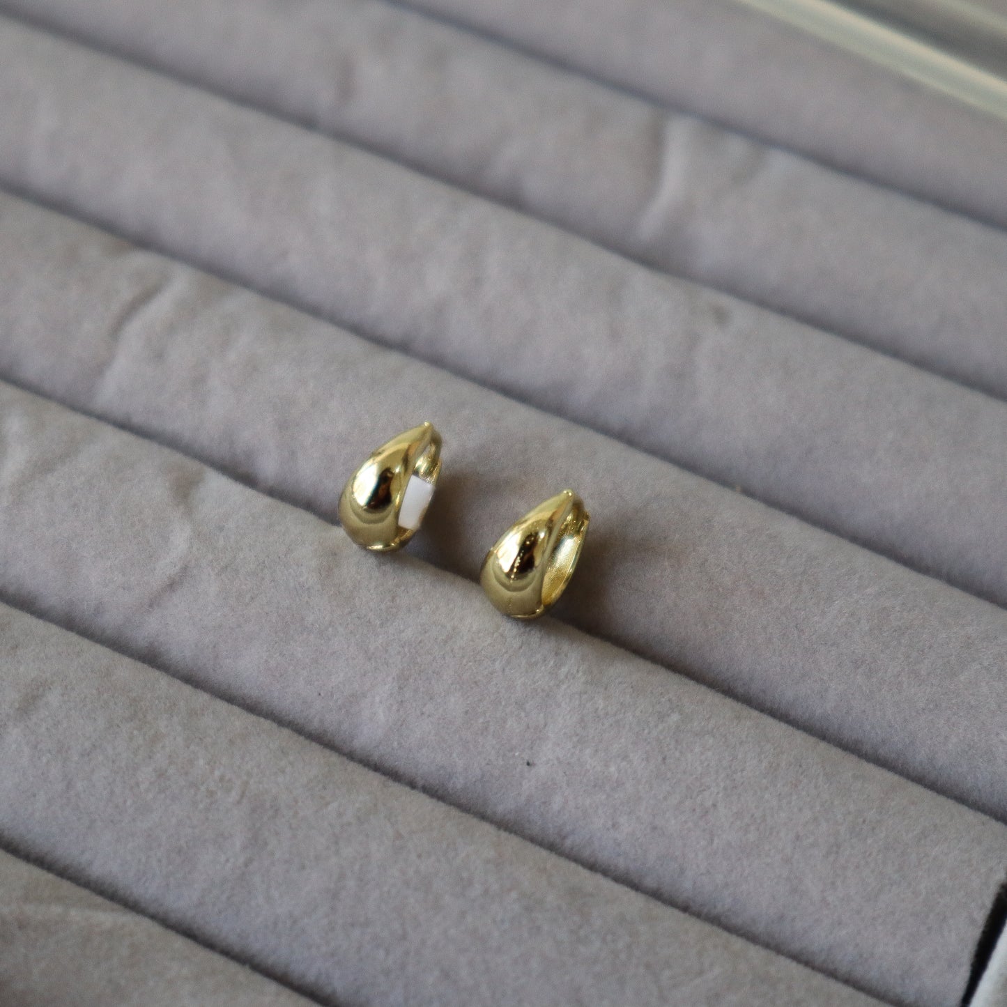 Argollas mini en diagonal