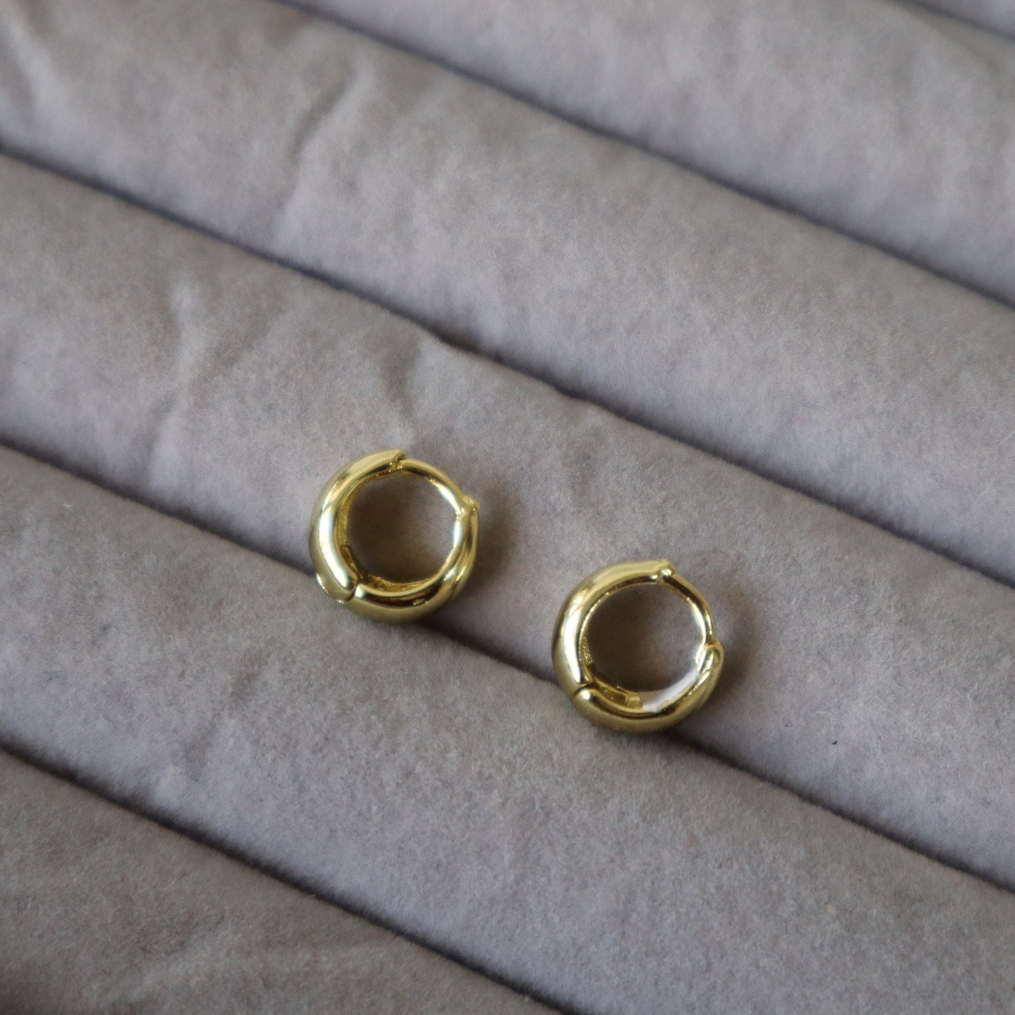 Argollas mini en diagonal