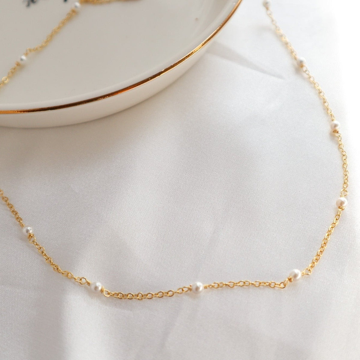 Collar Perlado Intercalado