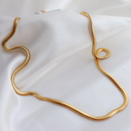 Collar Snake Oro Glam